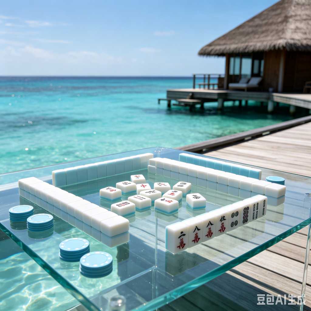glossy mahjong tiles