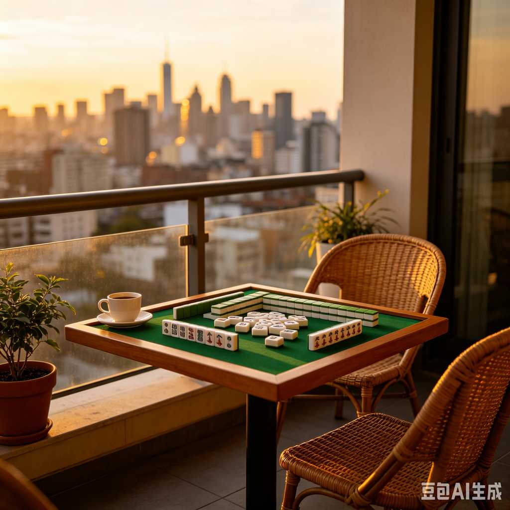 mahjong table mat