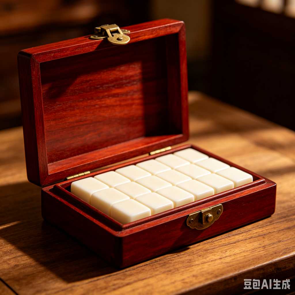logo engrave mahjong tiles